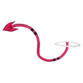 TV Helluva Boss Hazbin Hotel Moxxie Tail Cosplay Halloween Carnival Accessories Props